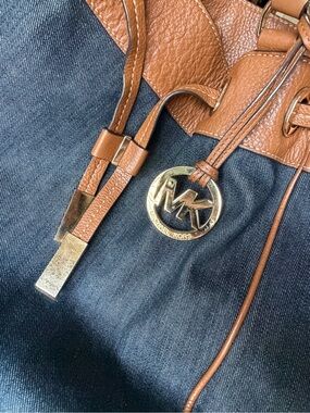 Denim Michael Kors Purse